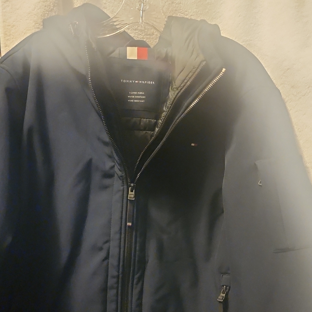 Tommy Hilfiger Men's Deep Blue Performance Jacket